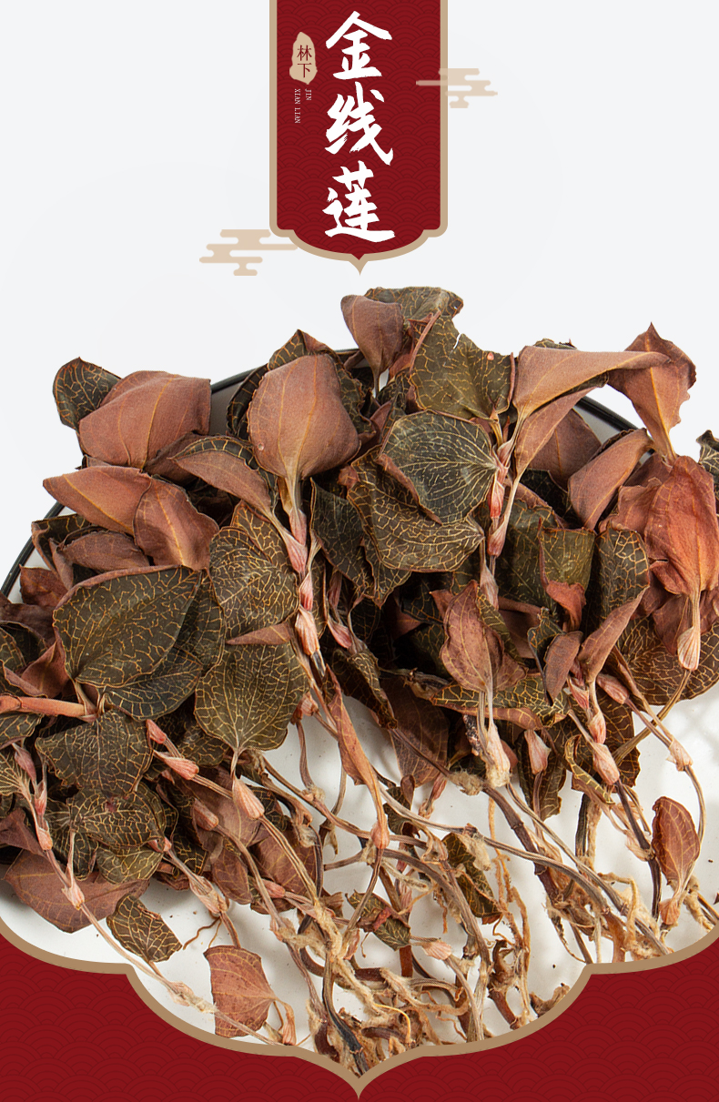 福建南靖<a href=http://www.swinimage.com/ target='_blank'>金線蓮</a>干品
